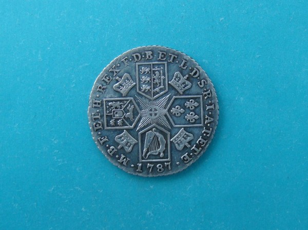 George III, 1787, Shilling