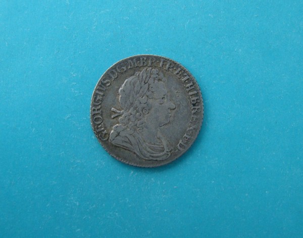 George I, 1723SSC, Shilling