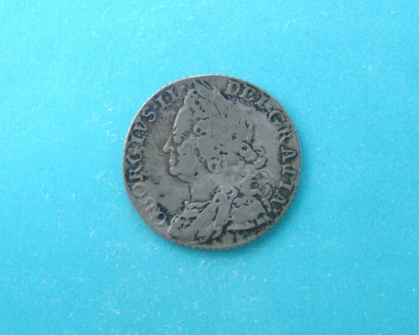 George II, 1758, Shilling