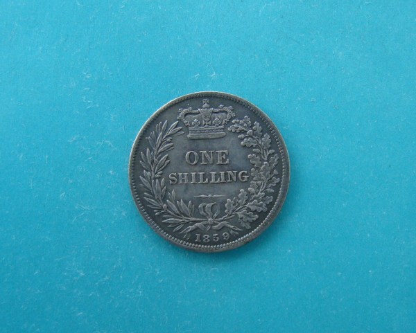 Victoria, 1859, Shilling