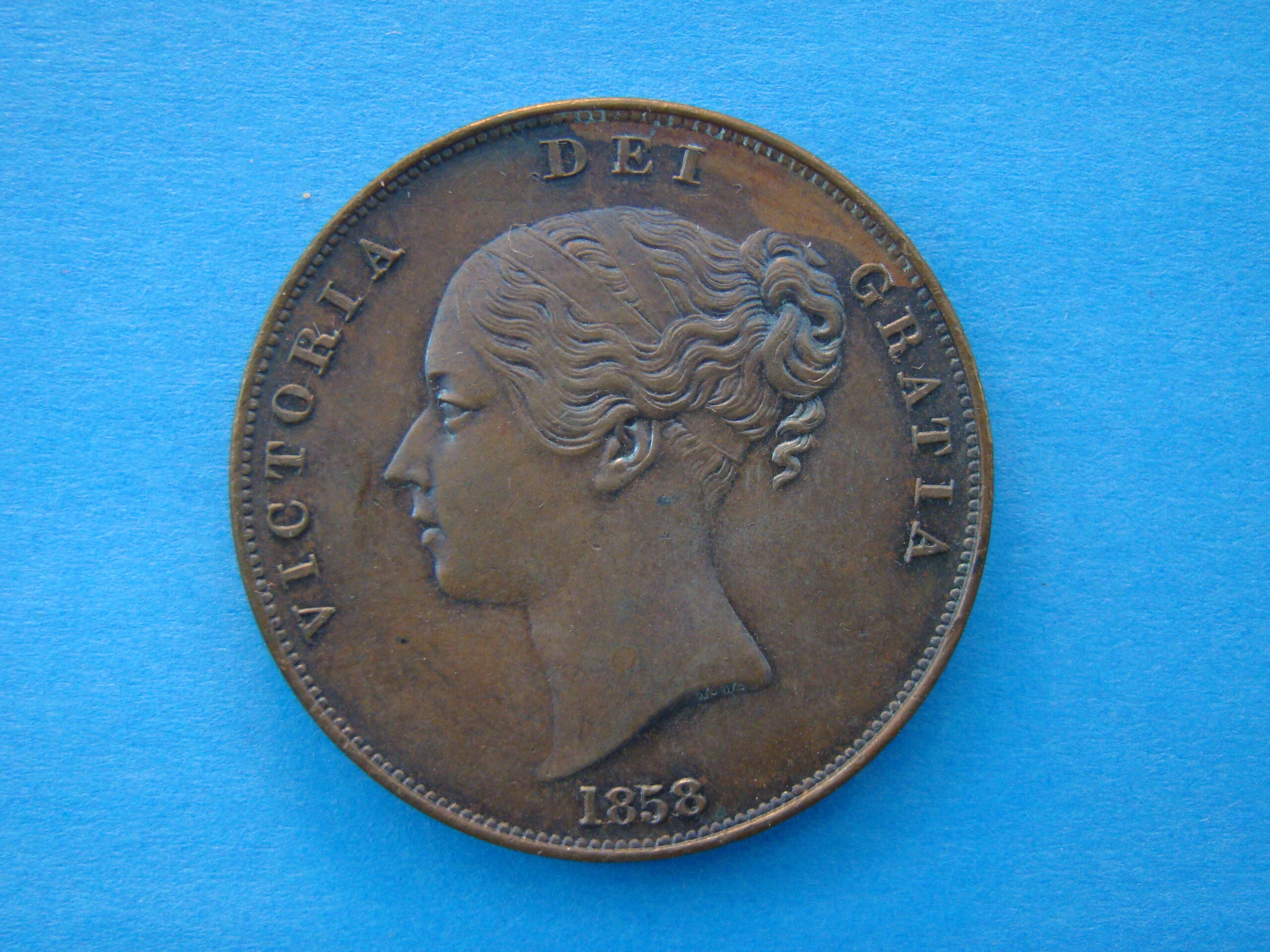 Victoria, 1858/3, Penny - Image 1