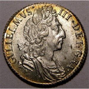 William III, 1697, Sixpence - Image 1