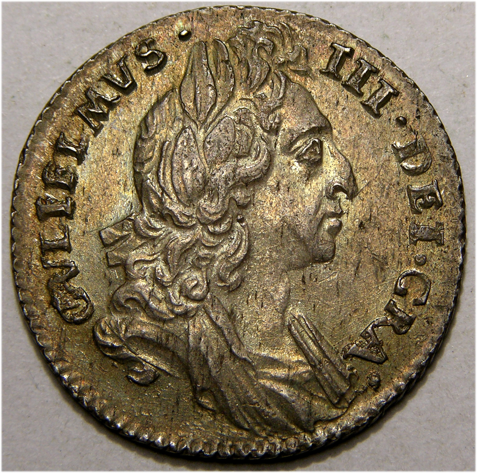 William III, 1696, Sixpence - Image 1