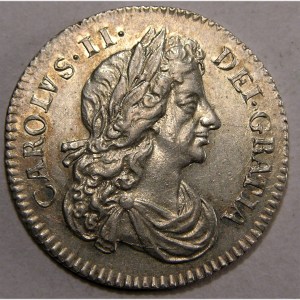 Charles II, 1681, Sixpence, EX MARTIN HUGHES COLLECTION - Image 1
