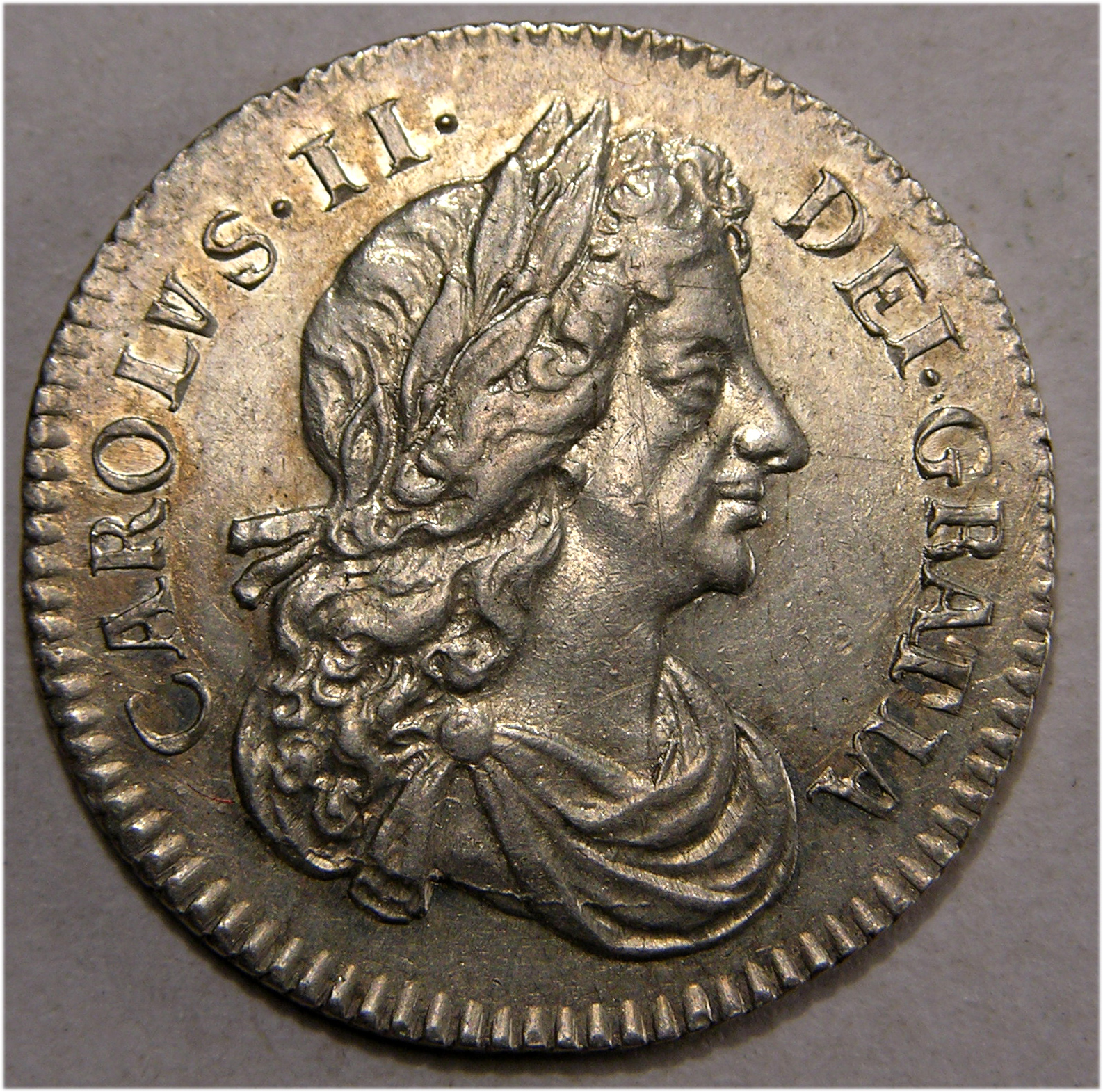 Charles II, 1681, Sixpence, EX MARTIN HUGHES COLLECTION - Image 1