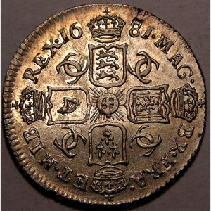 Charles II, 1681, Sixpence, EX MARTIN HUGHES COLLECTION - Image 2