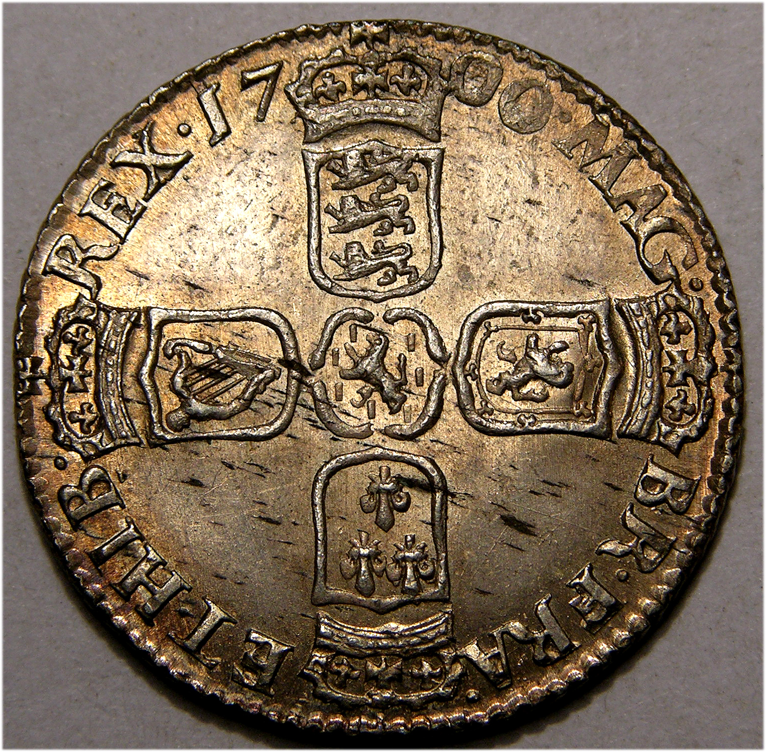 William III, 1700, 6d - Image 2