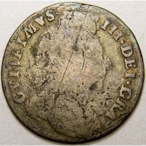 William III, 1697, Sixpence, EXTREMELY RARE 2ND BUST ISSUE - Image 1