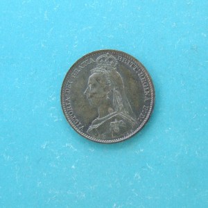 Victoria, 1892, Sixpence - Image 1