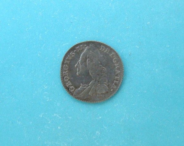 George II, 1757, Sixpence