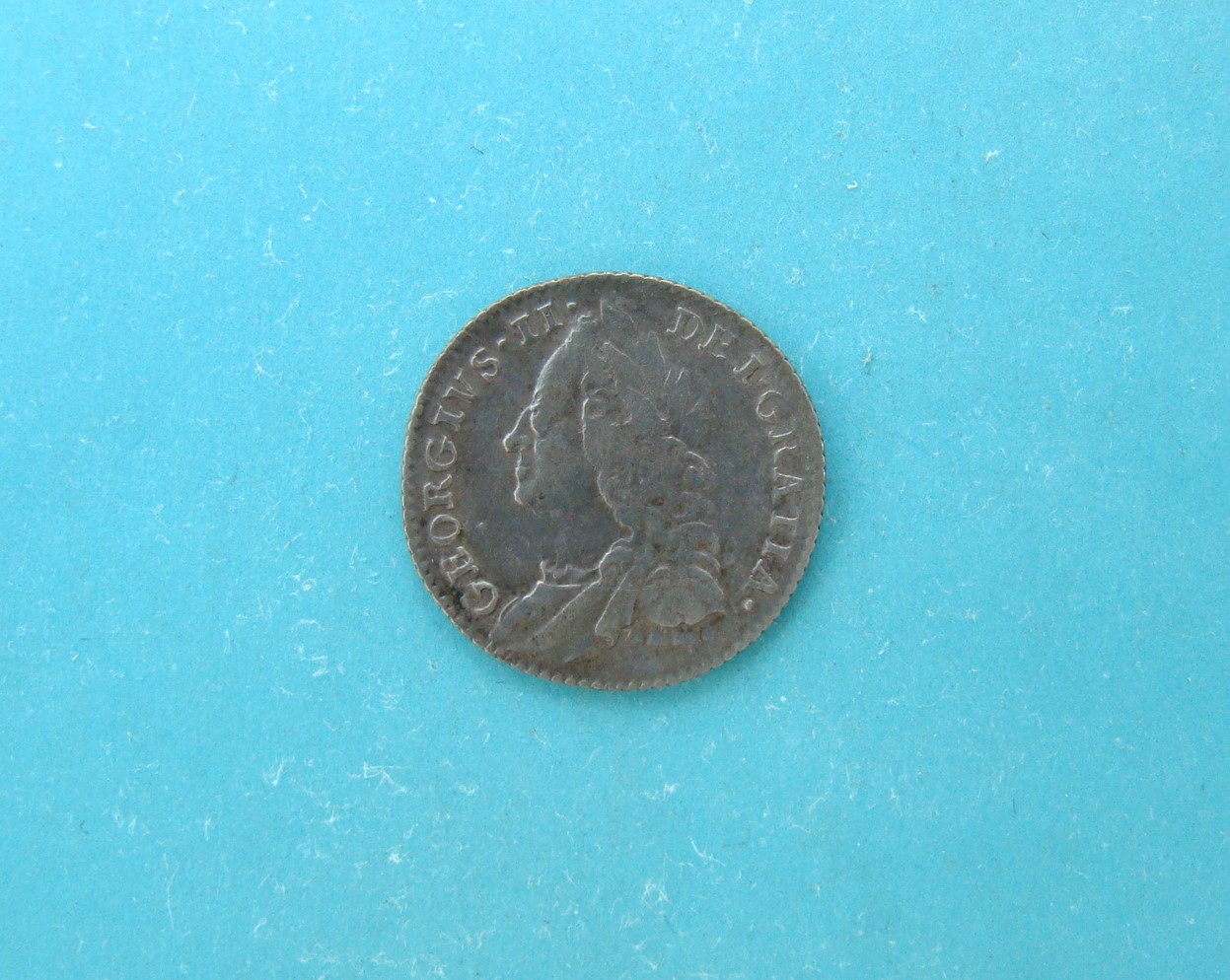 George II, 1757, Sixpence - Image 1