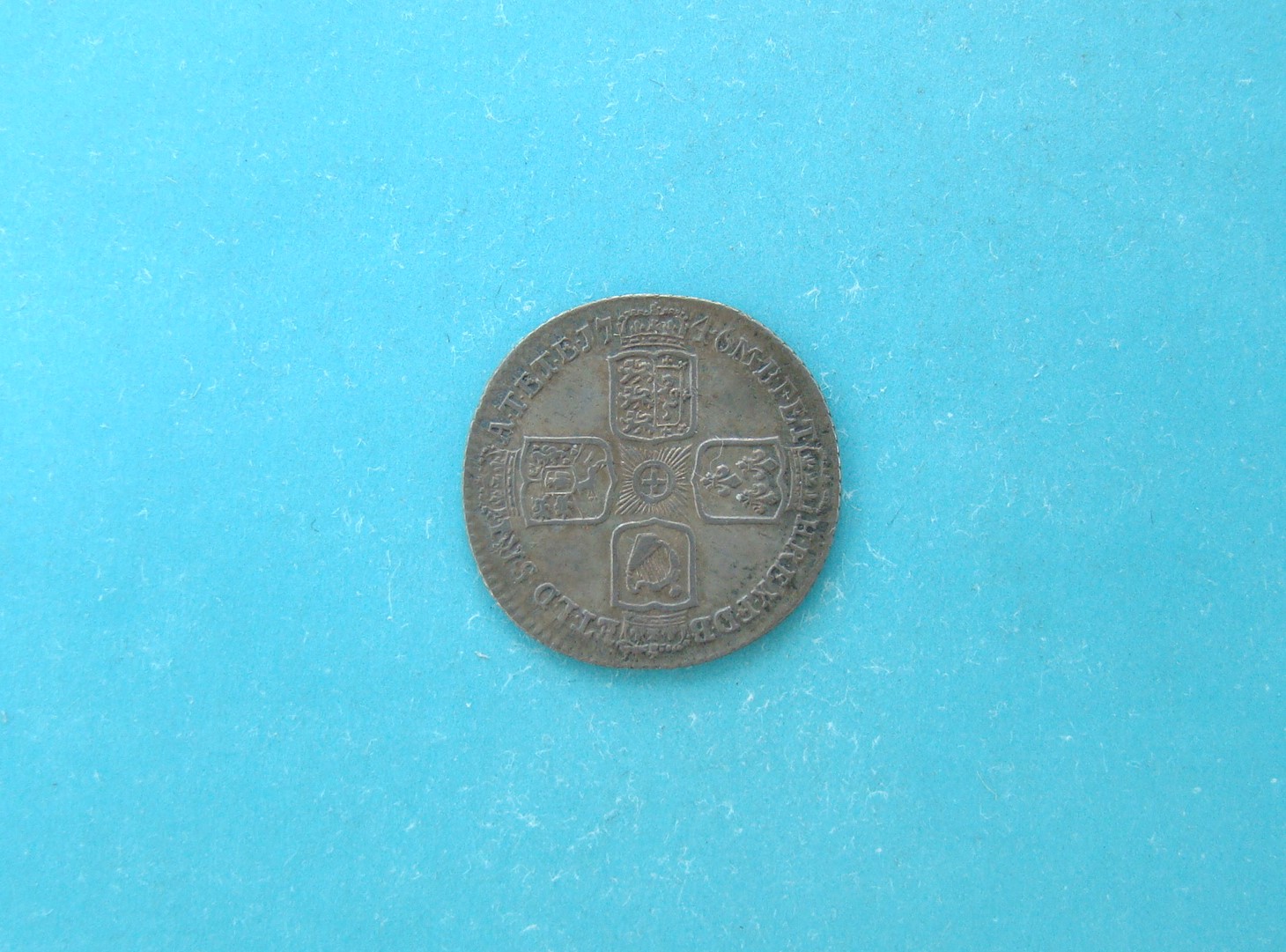George II, 1746LIMA, Sixpence - Image 2