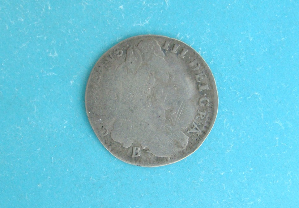 William III, 1697B, Sixpence - Image 1