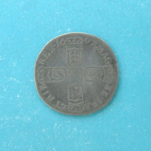 William III, 1697, Sixpence - Image 2