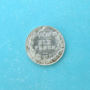 Edward VII, 1910, Sixpence - Image 2
