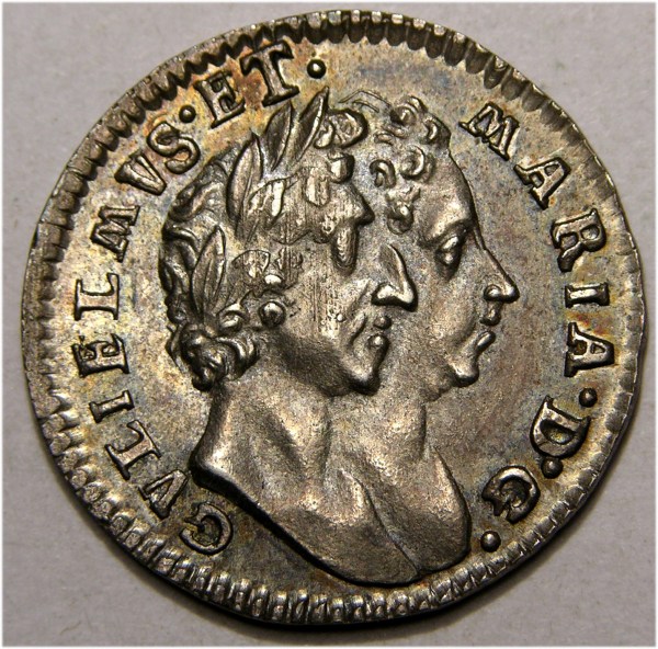 William & Mary, 1690, Groat