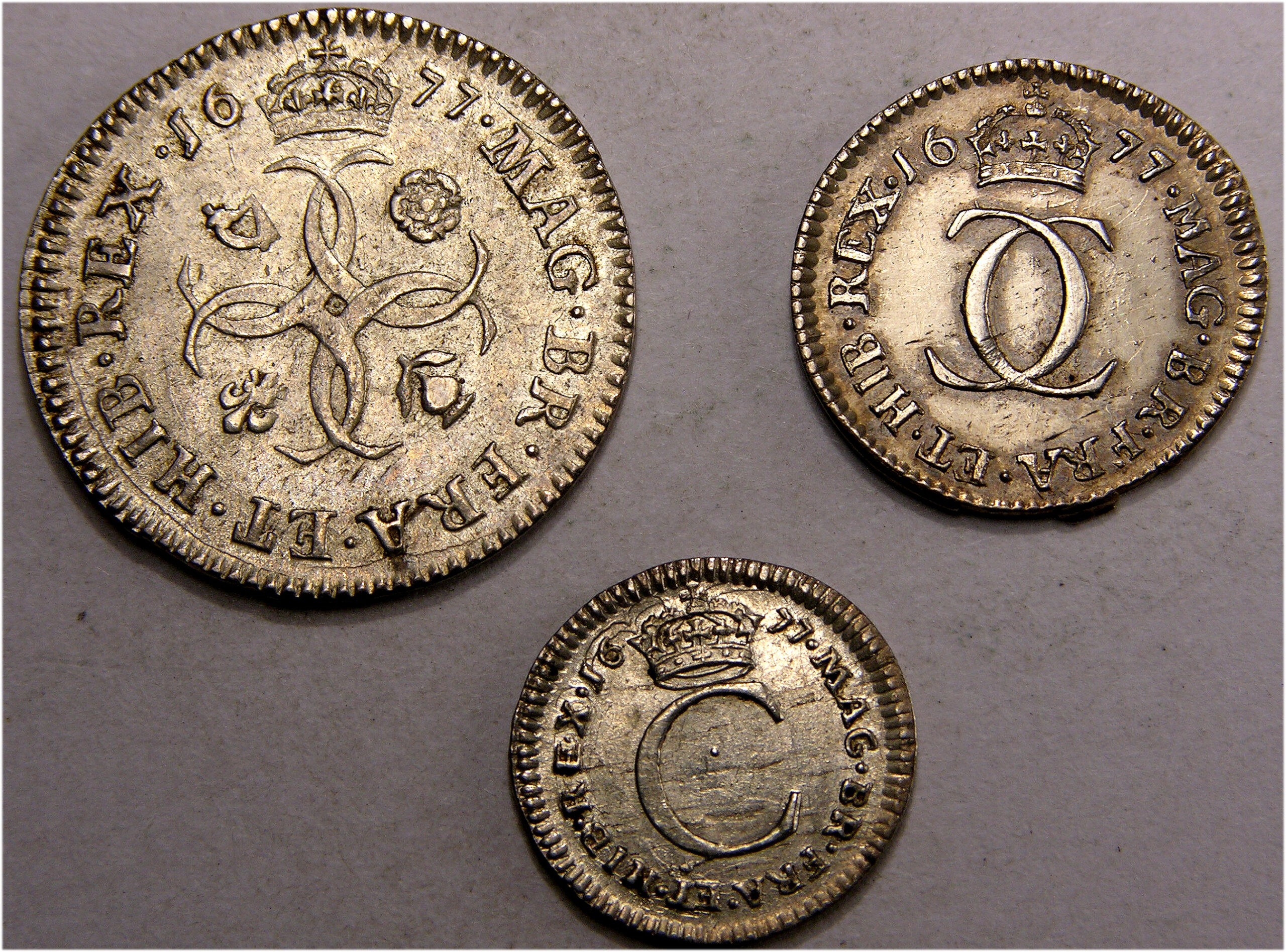 Charles II, 1677, Maundy Set - Image 2