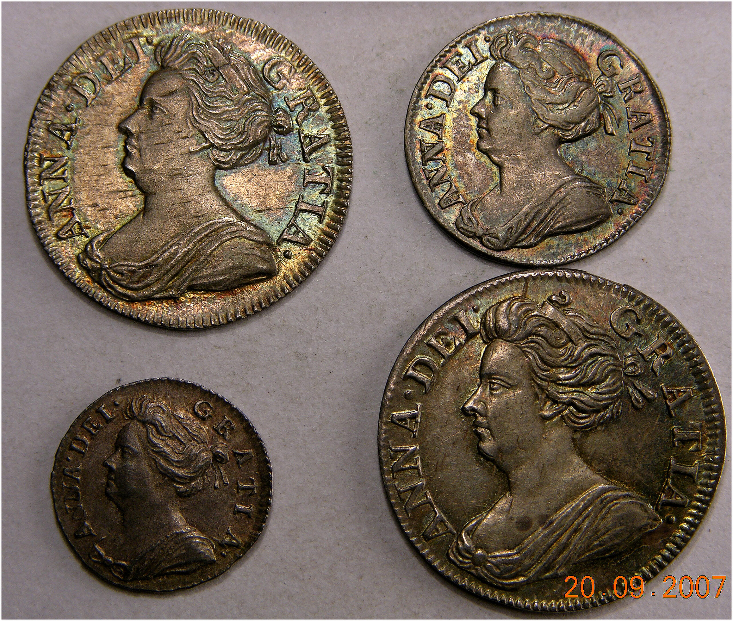 Anne, 1710, Maundy Set - Image 1