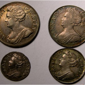 Anne, 1709, Maundy Set - Image 1