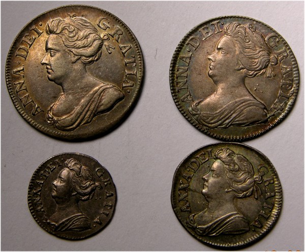 Anne, 1709, Maundy Set