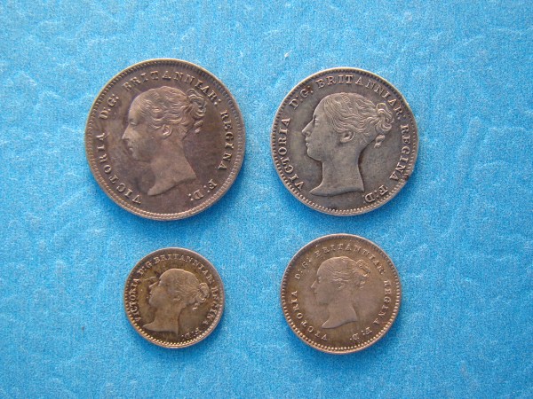 Victoria, 1863, Maundy Set