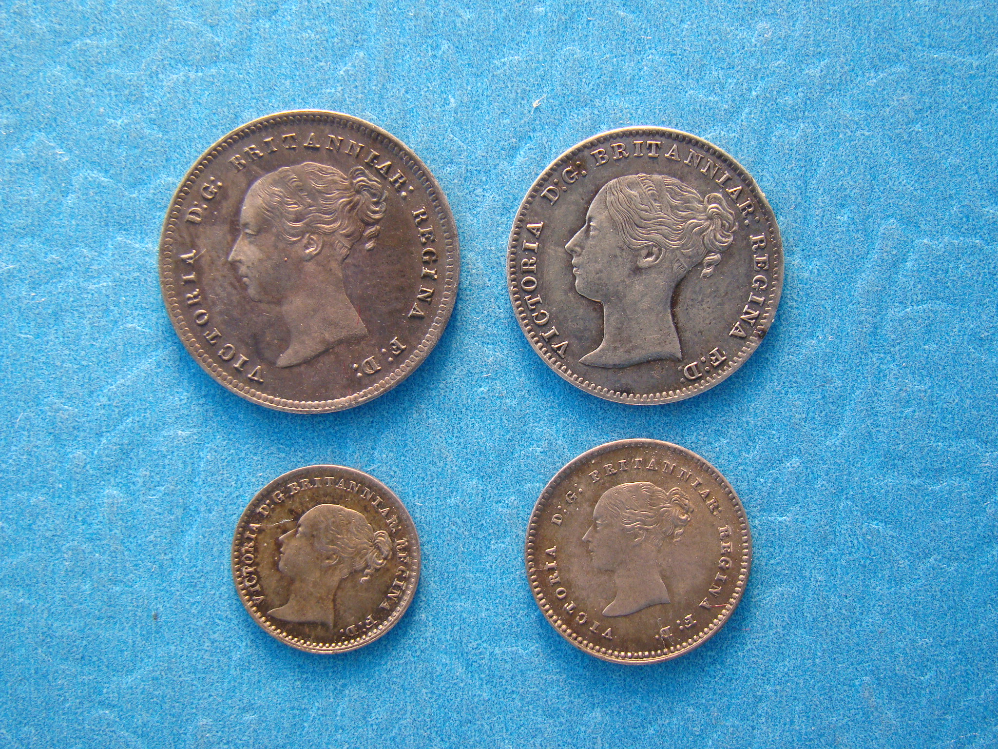 Victoria, 1863, Maundy Set - Image 1