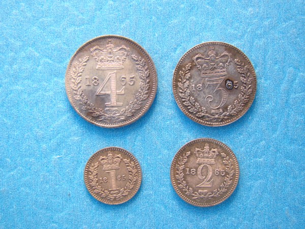 Victoria, 1863, Maundy Set