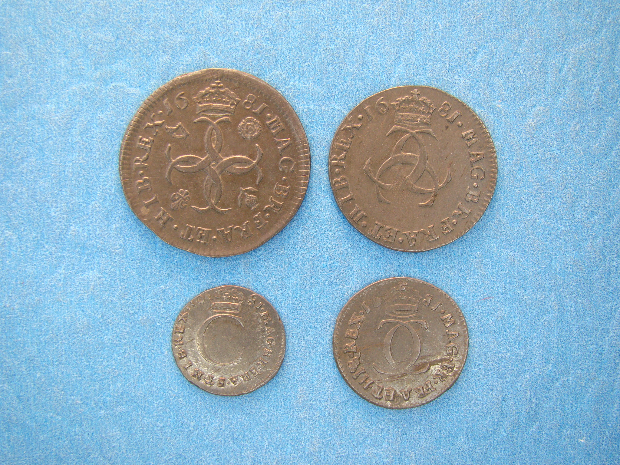 Charles II, 1681, Maundy Set - Image 2