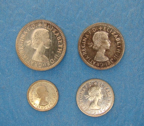 Elizabeth II, 1958, Maundy Set