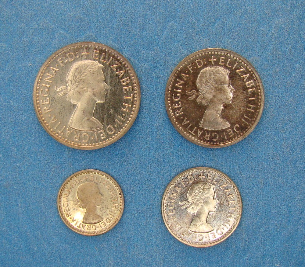 Elizabeth II, 1958, Maundy Set - Image 1