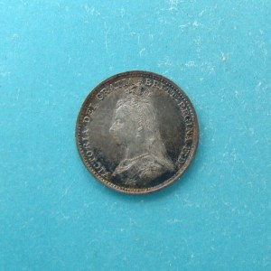 Victoria, 1887, Threepence - Image 1