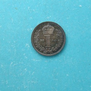 Victoria, 1890, Silver Pence - Image 2