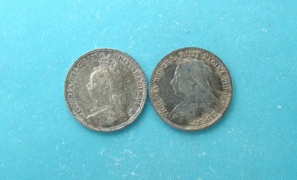 Victoria, 1891,97, Three Pence