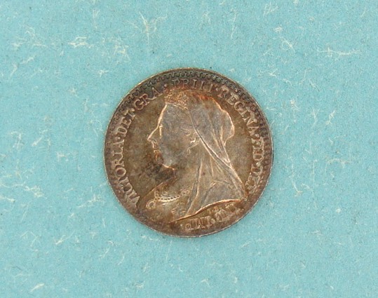 Victoria, 1895, Silver Pence