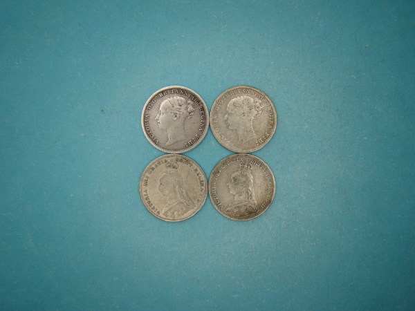 Victoria, 1885,6,9,90, Three Pence *