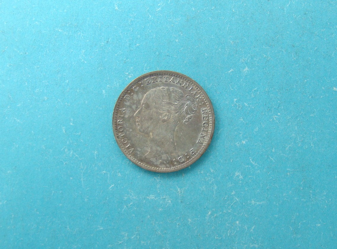 Victoria, 1885, Three Pence - Image 1