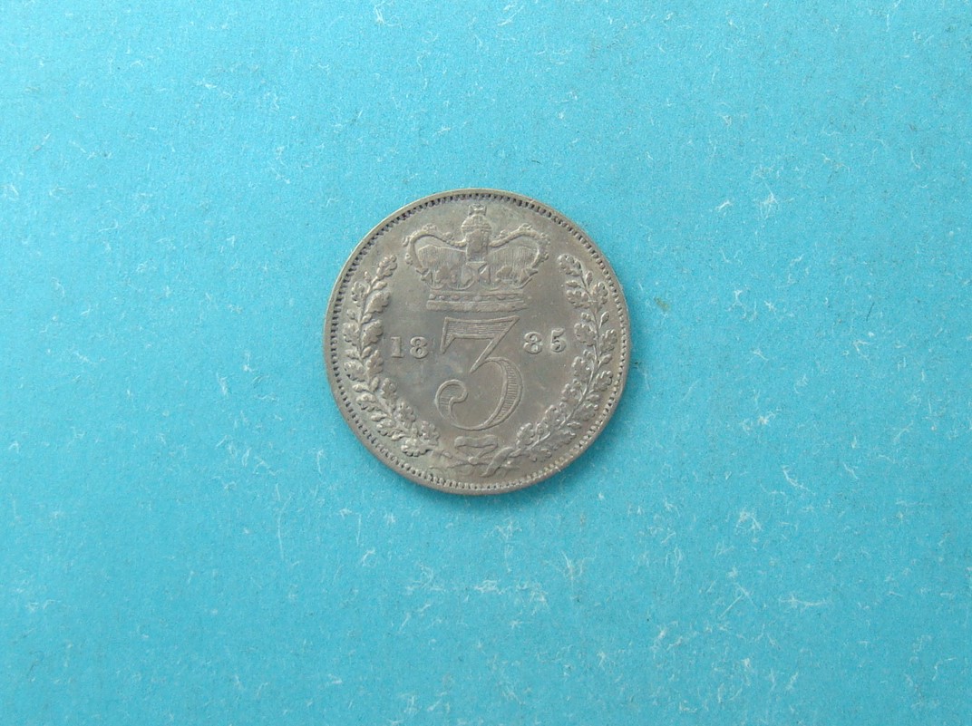 Victoria, 1885, Three Pence - Image 2