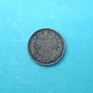 Victoria, 1873, Three Pence - Image 2