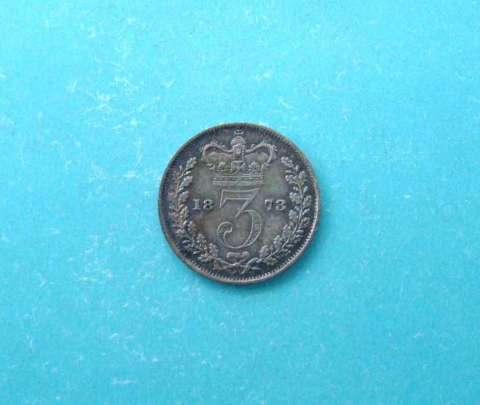 Victoria, 1873, Three Pence - Image 2