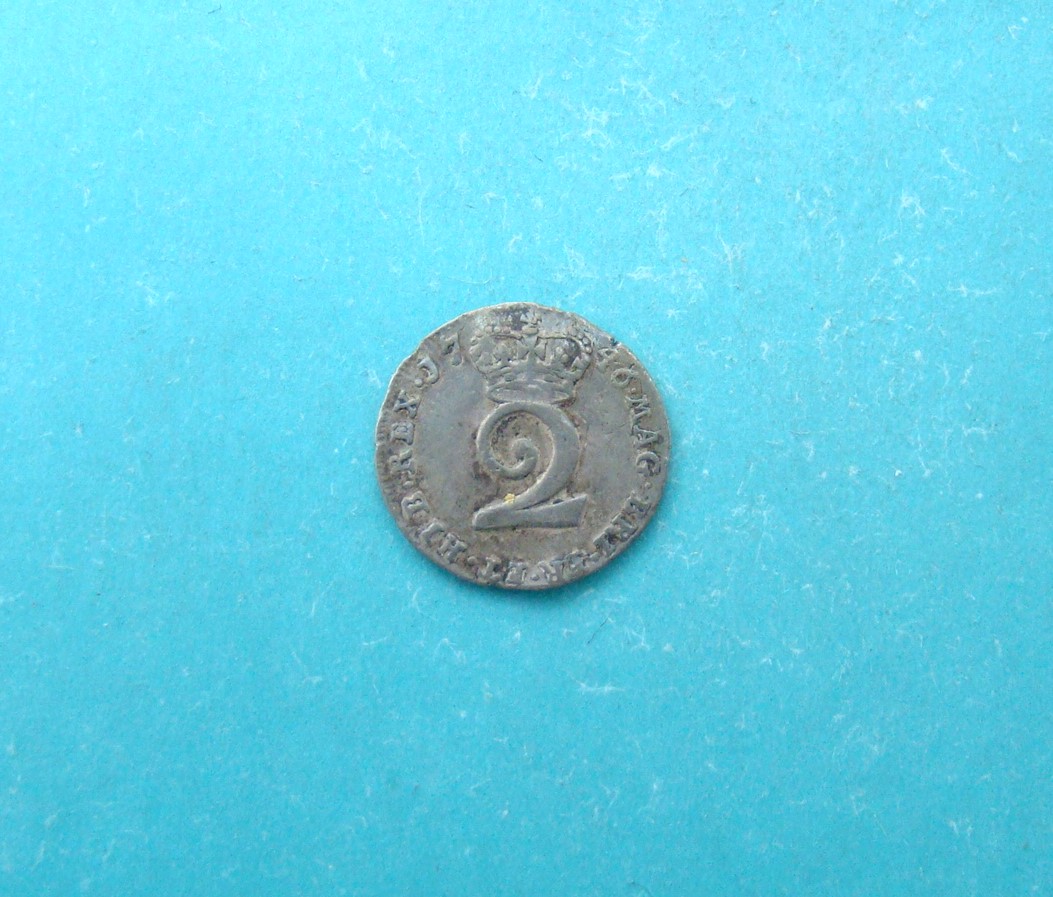 George II, 1746, Two Pence - Image 2