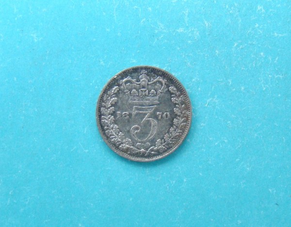 Victoria, 1870, Three Pence