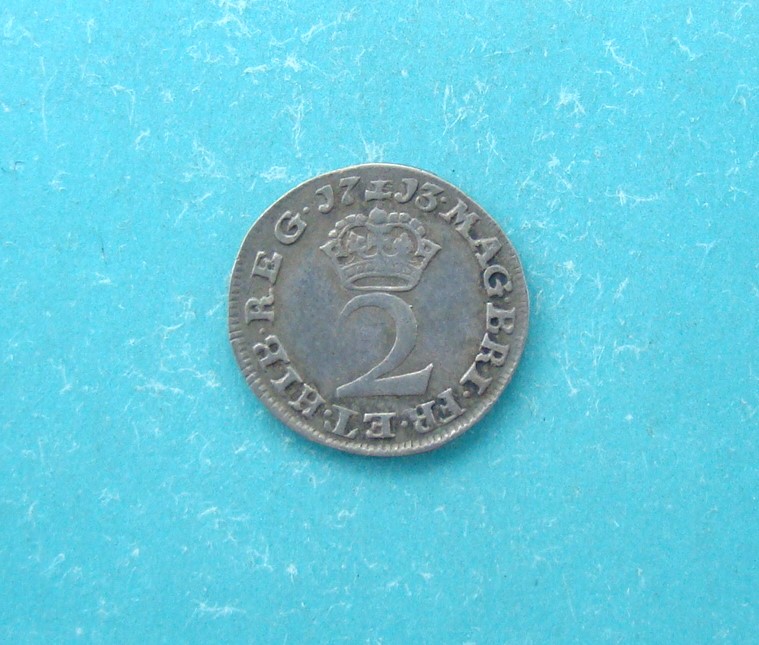 Anne, 1713, Two Pence - Image 2