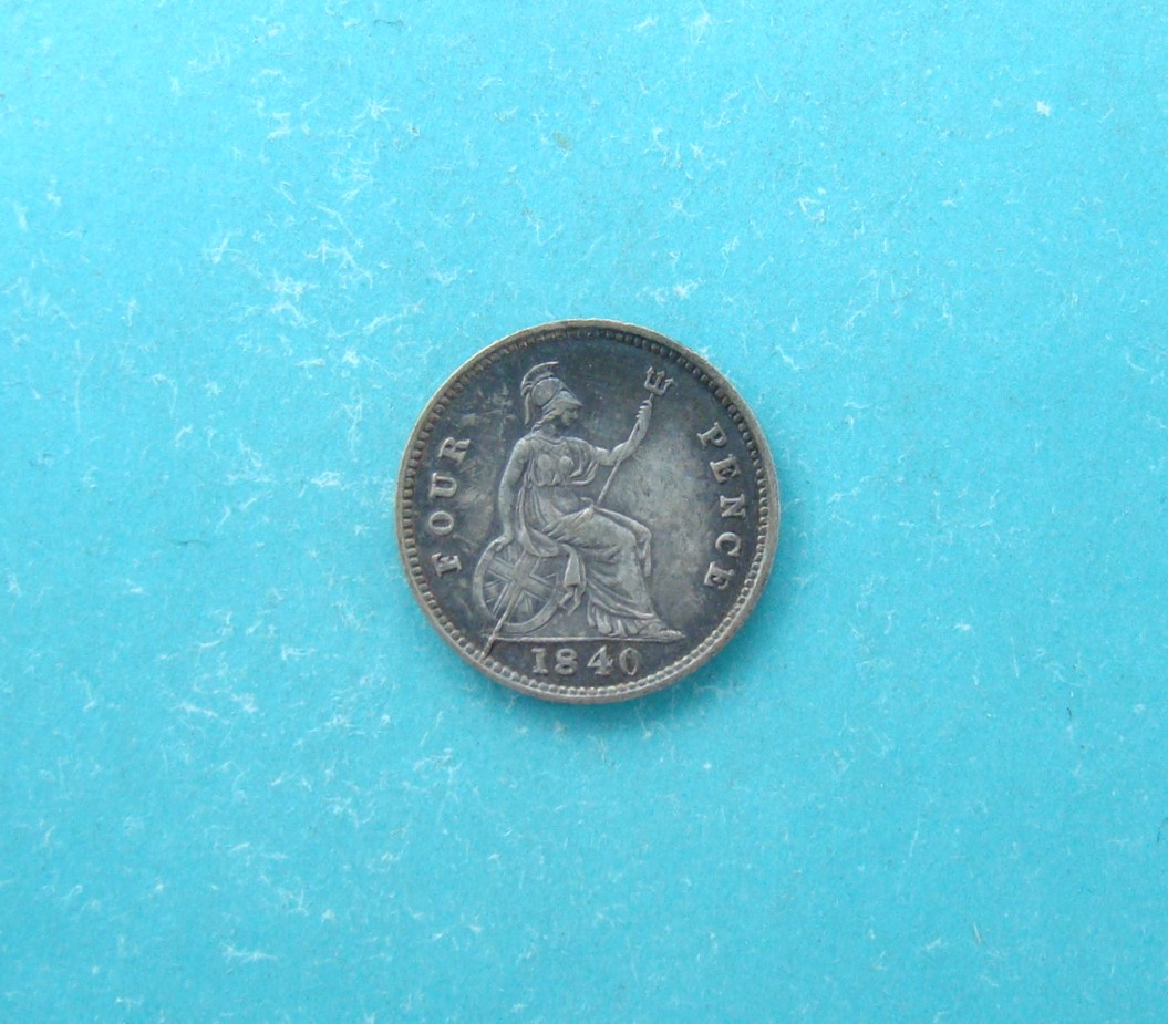 Victoria, 1840, Groat - Image 2