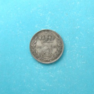 Victoria, 1887, Three Pence - Image 2