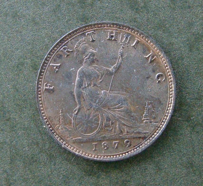 Victoria, 1879, Farthing - Image 2