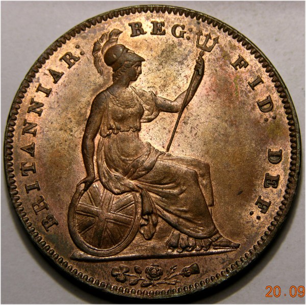 Victoria, 1854, Pence