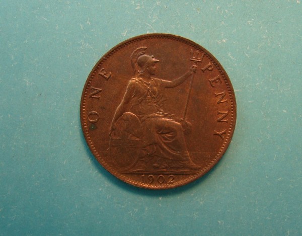 Edward VII, 1902, Pence