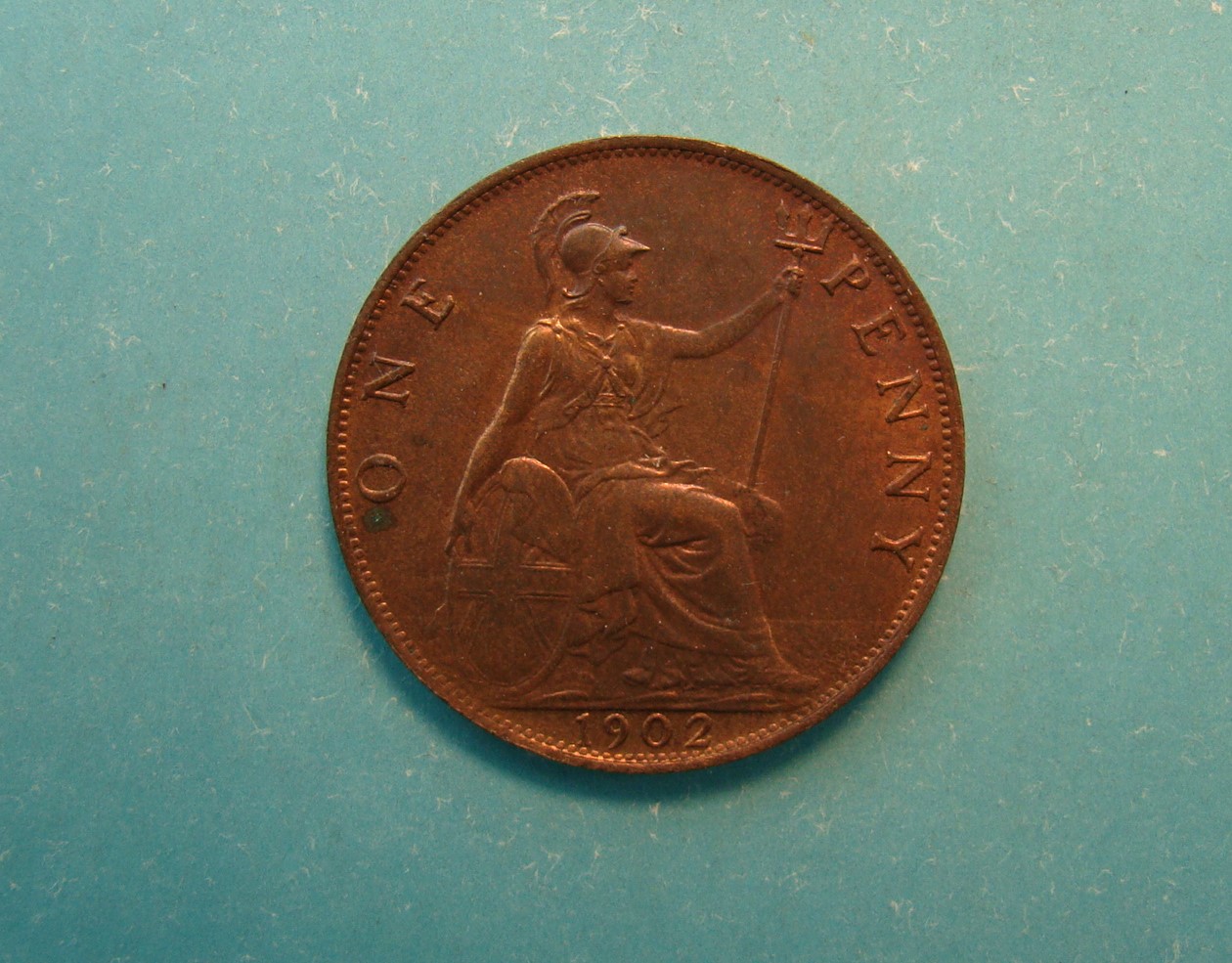 Edward VII, 1902, Pence - Image 2
