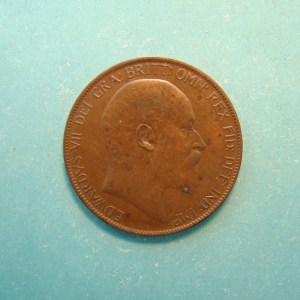 Edward VII, 1905, Pence - Image 1