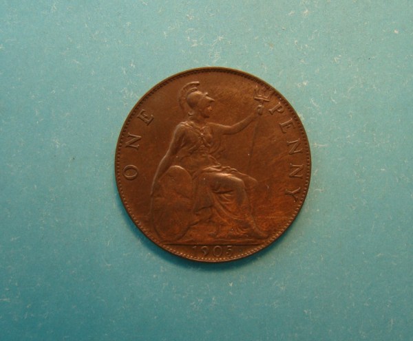 Edward VII, 1905, Pence